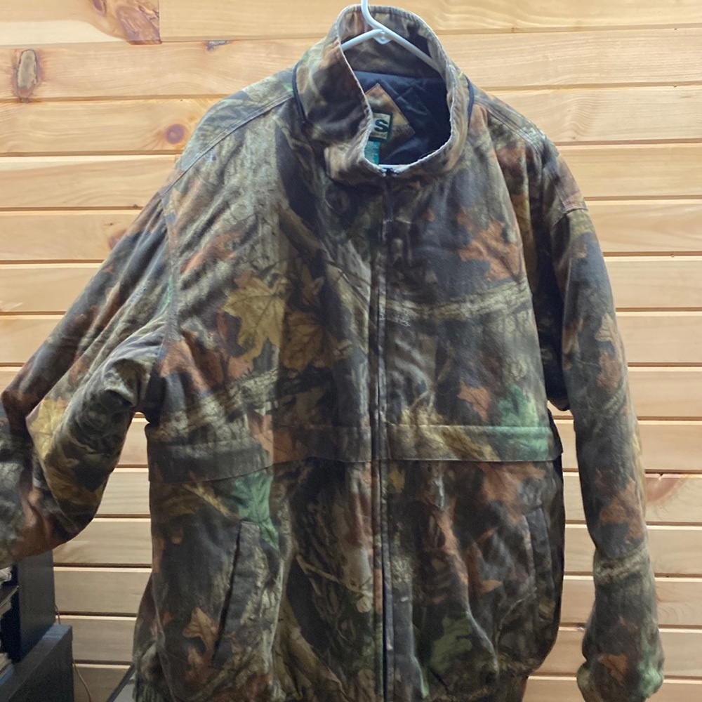 Insulated mens 3XL camo jacket
